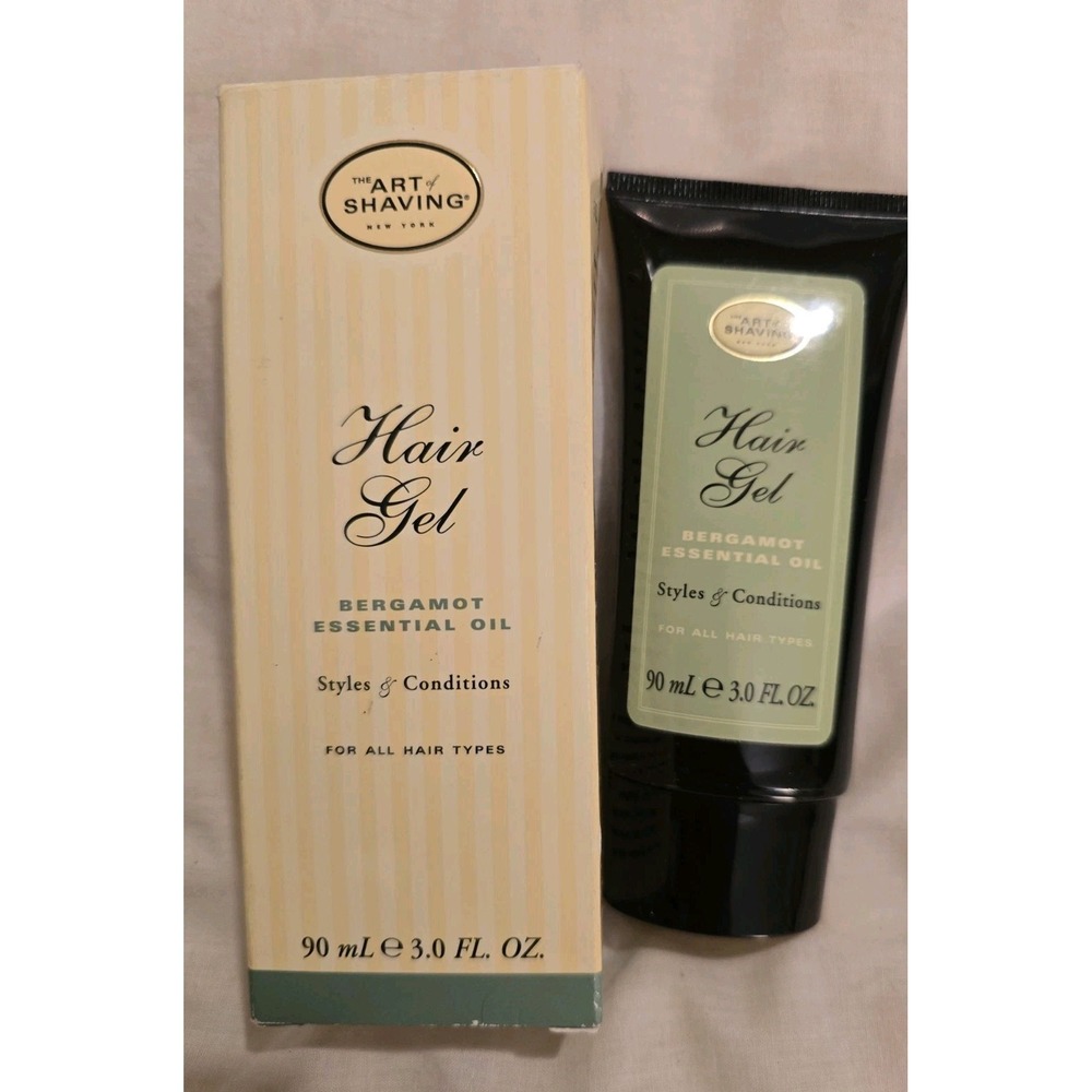 The Art‎ Of Shaving Bergamot  Essential Oil Hair Gel 3.0 FL OZ Rare
